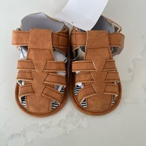 NWT, Tan Kids Sandals